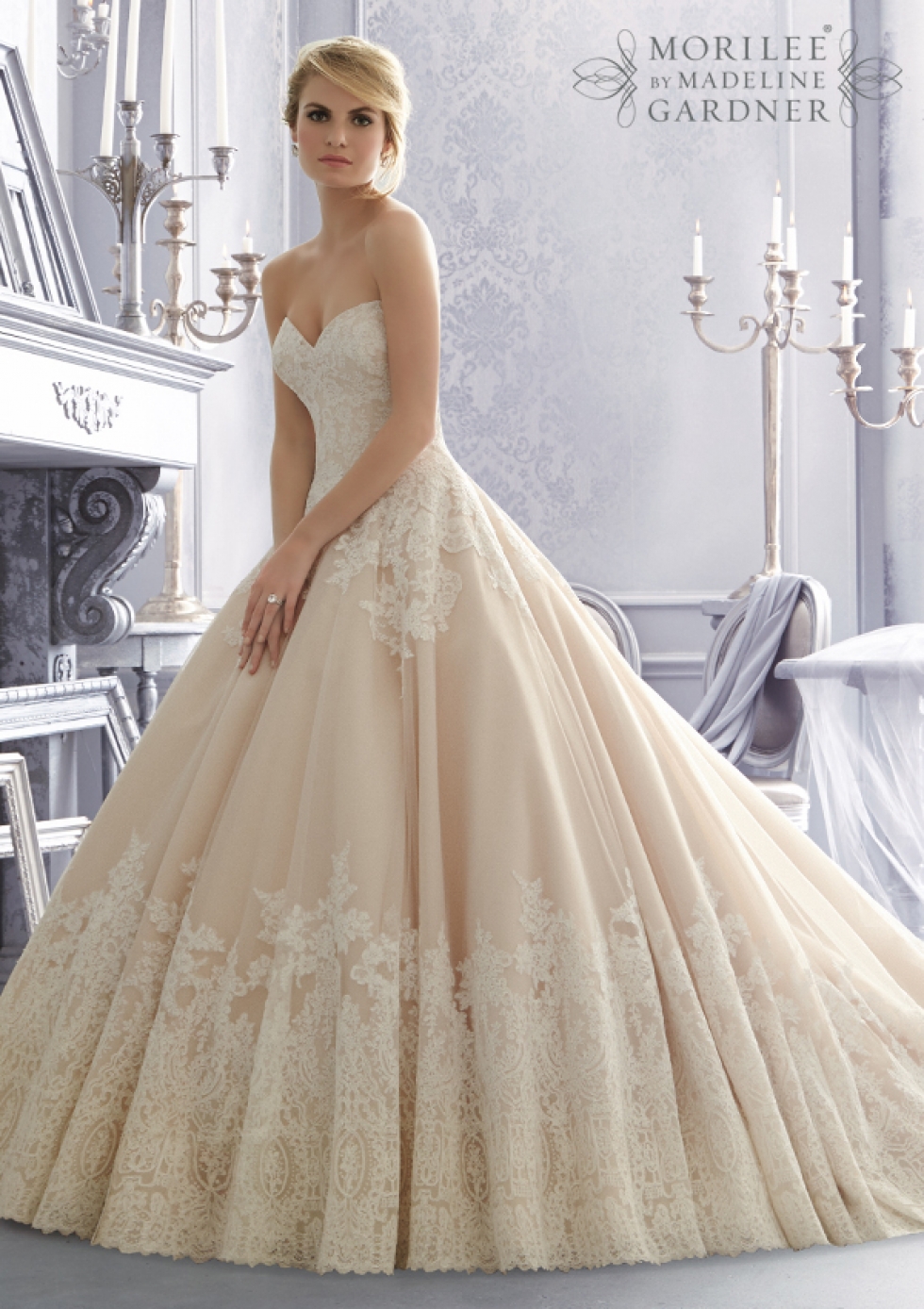 Fantasy Bridal  Contemporary and Modest Bridal  Gowns  for 